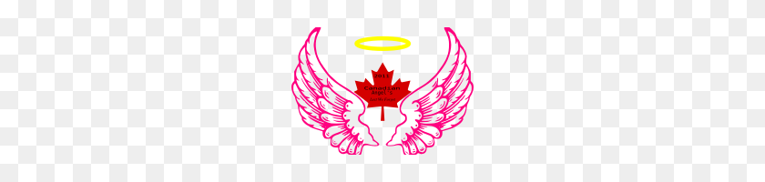 200x140 Halo Clipart Canadian Wing Angel Halo Clipart - Baby Angel Clipart