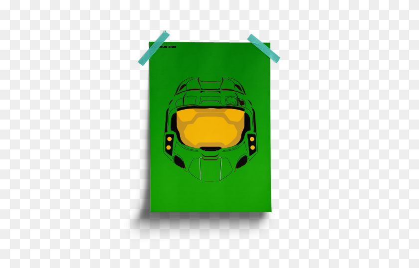 440x478 Halo Gaming Posters India Master Chief - Master Chief PNG