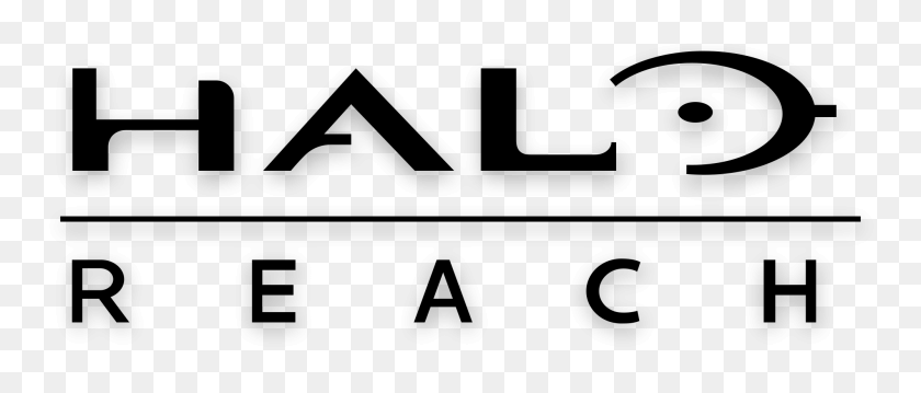 2000x769 Halo Reach - Halo Clipart En Blanco Y Negro