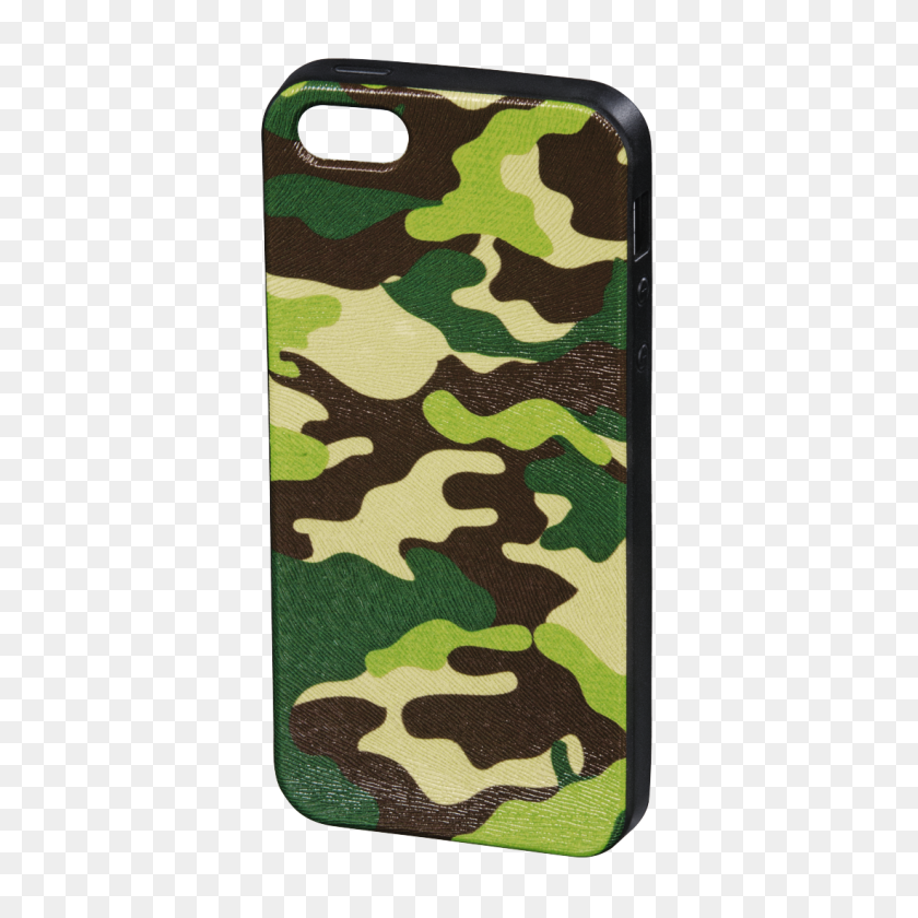 1100x1100 Hama De Hama Camouflage Cover For Apple Iphone - Camouflage PNG