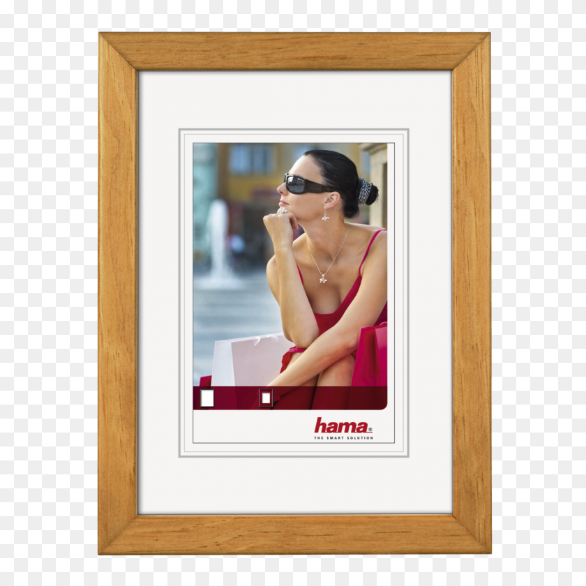 1100x1100 Hama Guilia Wooden Frame, Beech, X Cm Hama De - Wooden Picture Frame PNG