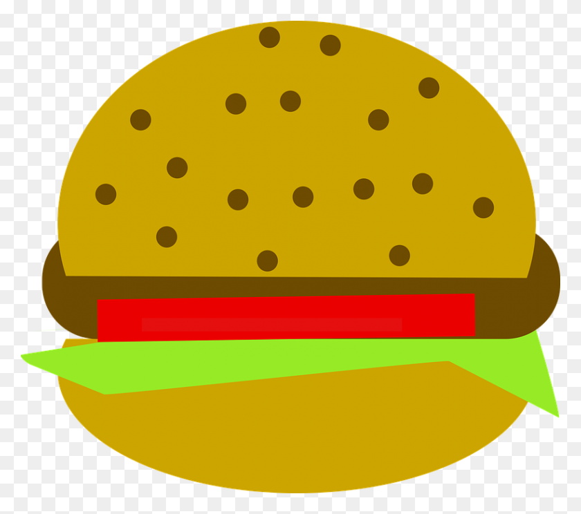 820x720 Hamburger Burger Clipart, Explore Pictures - Burger King Clipart