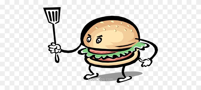 480x319 Гамбургер Персонаж Роялти Бесплатно Векторные Иллюстрации - Гамбургер Png
