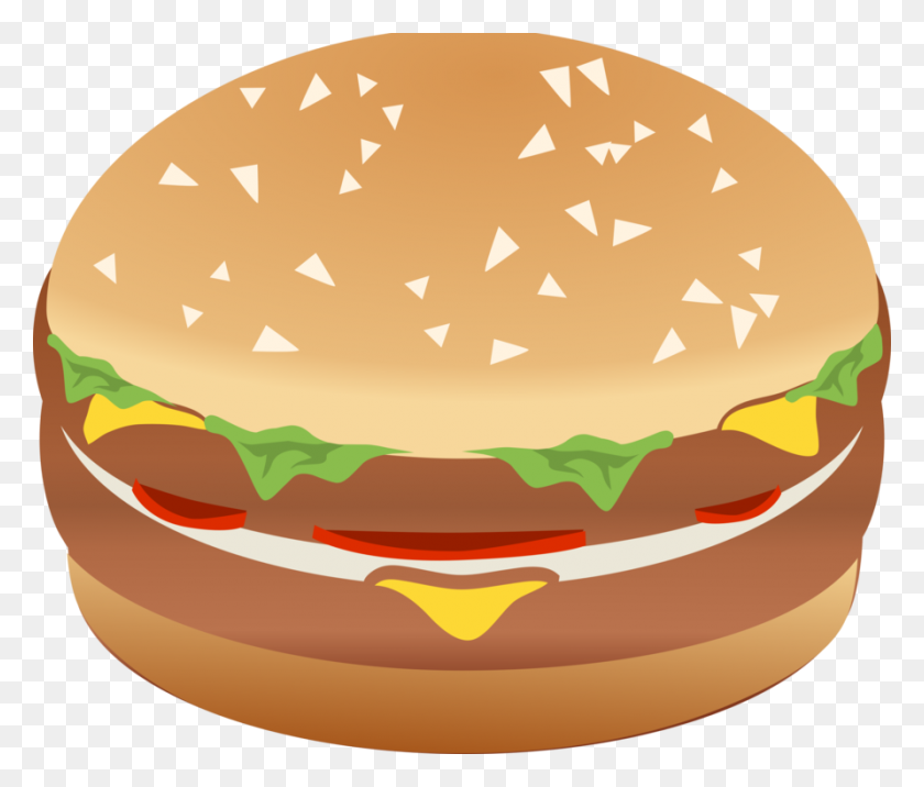 891x750 Hamburger Cheeseburger Hot Dog Fast Food - Cheeseburger Clipart
