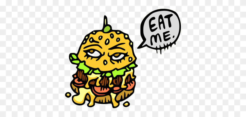 396x340 Hamburger Drink Junk Food Fast Food - Meatloaf Clipart