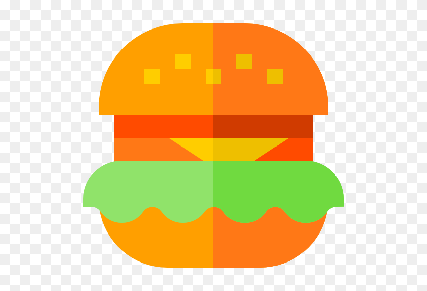 512x512 Гамбургер - Гамбургер Png