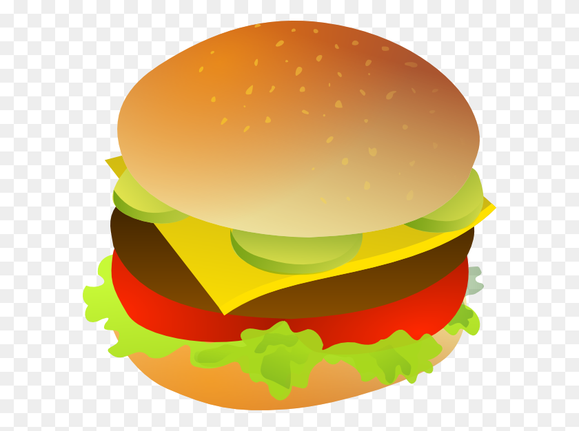 600x566 Hamburguesa Png