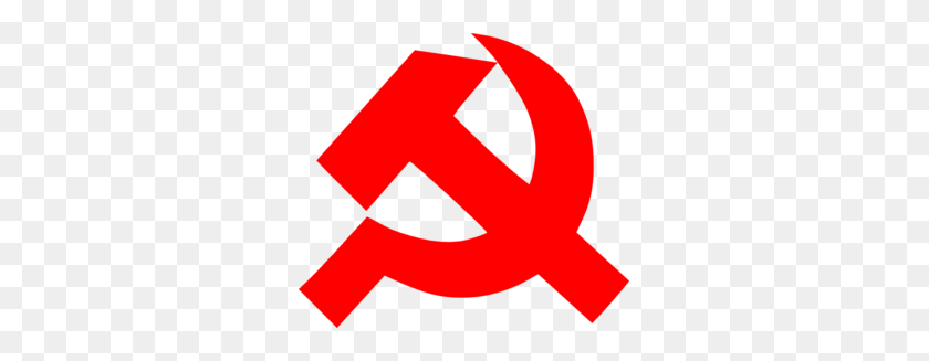 299x267 Hammer And Sickle Clip Art - Socialism Clipart