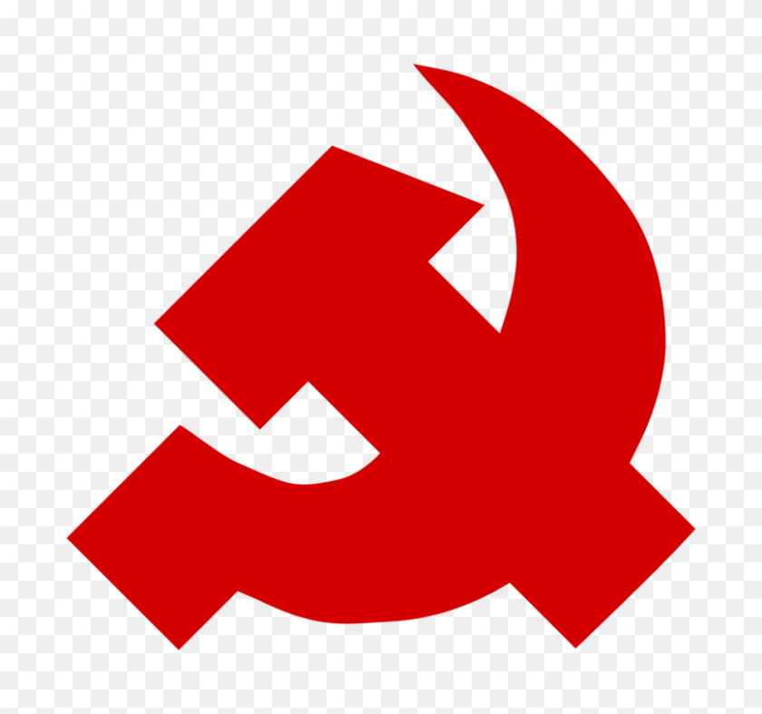 804x750 Hammer And Sickle Soviet Union Communism - Soviet Union PNG