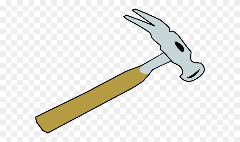 594x439 Hammer Clip Art Free Vector - Construction Tools Clipart