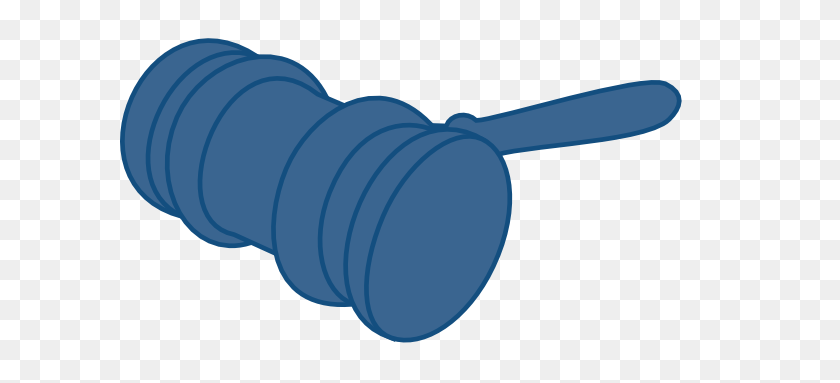 600x323 Hammer Judge Blue Clip Art - Judge Clipart