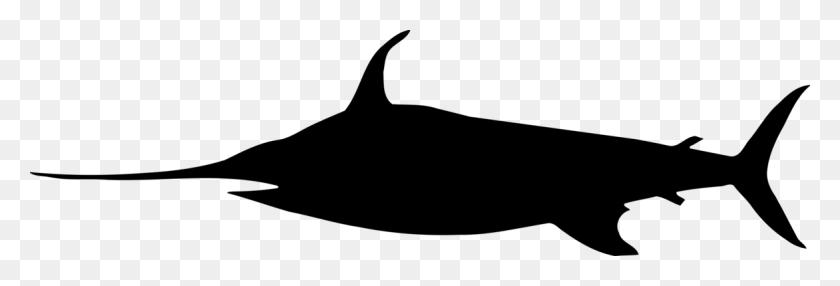 1172x340 Акула-Молот, Позвоночное Животное, Зубчатая Акула-Молот, Большая Тигровая Акула - Hammerhead Clipart