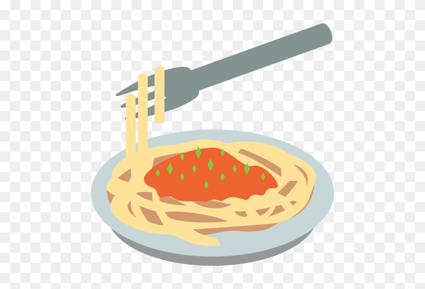512x512 Hámster Clipart Espaguetis - Cena De Pasta Imágenes Prediseñadas