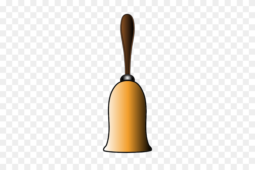 256x500 Hand Bell Vector Image - Bell Curve PNG