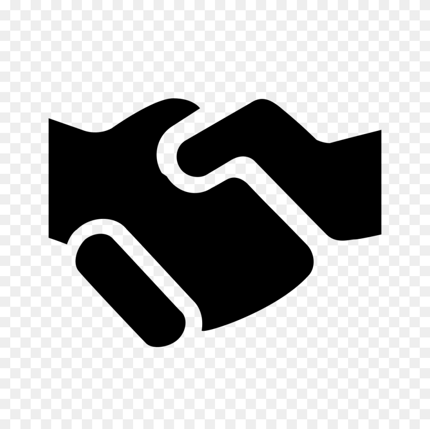 1000x1000 Hand Clipart Handshake Computer Icons Handshake Silhouette Png - Hand Silhouette PNG