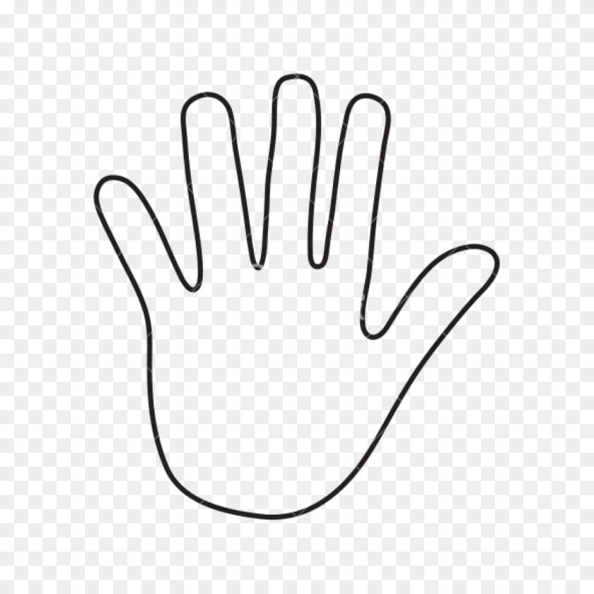 1024x1024 Hand Clipart Human Hand, Hand Human Hand Transparent Free - Hands To Self Clipart