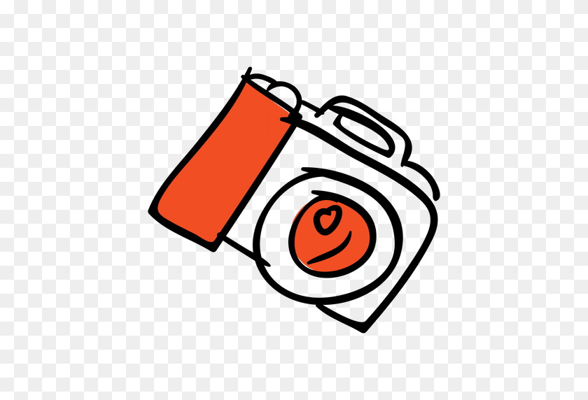 512x512 Значок Рисованной Камеры - Рисунок Камеры Png