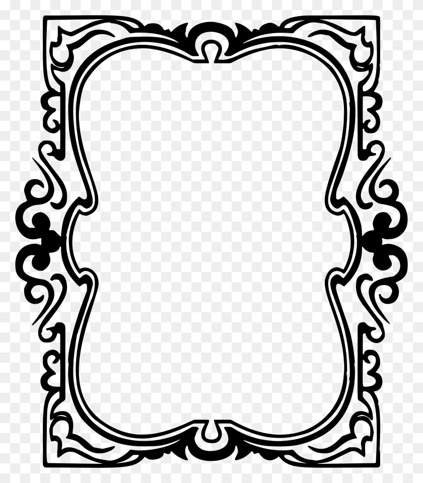 1944x2242 Hand Drawn Ornamental Frame Icons Png - Hand Drawing PNG