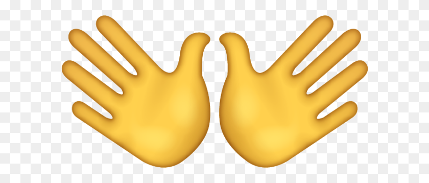 600x298 Hand Emoji - Hand Emoji PNG