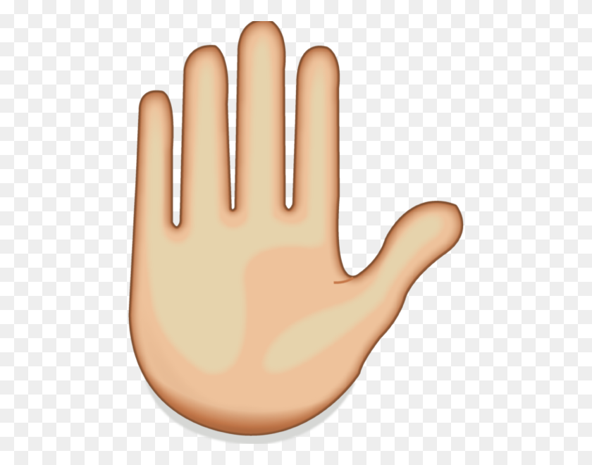 600x600 Hand Emoji Clipart - Sign Language Clip Art