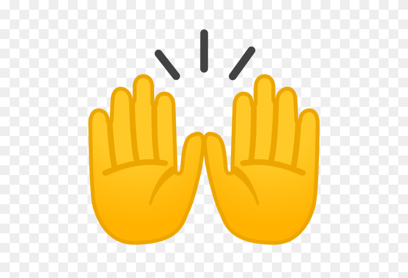 512x512 Рука Emoji Клипарт Воздух Emoji Png - Хлопайте Смайлики Png