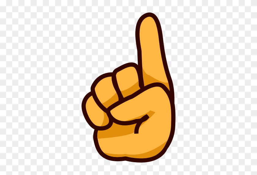 512x512 Hand Emoji Clipart Clip Art - Raise Hand Clipart