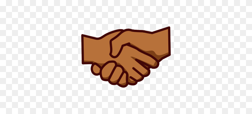 320x320 Hand Emoji Clipart Handshake - Handshake Images Clipart