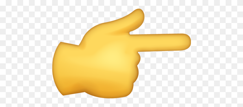 480x312 Hand Emoji Clipart Right Hand - Правая Рука Клипарт