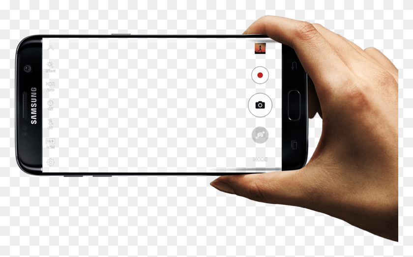 1159x688 Hand Holding Samsung Transparent Png - Holding Phone PNG