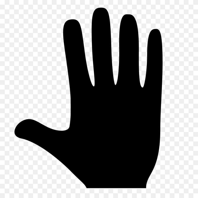 1600x1600 Hand Icon - Hand Vector PNG