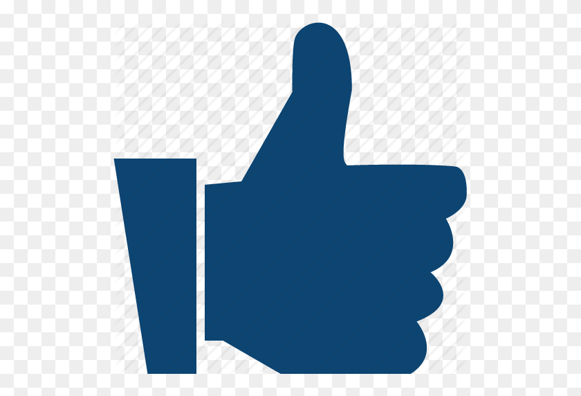 512x512 Hand, Like, Thumb Icon - Facebook Like Icon PNG