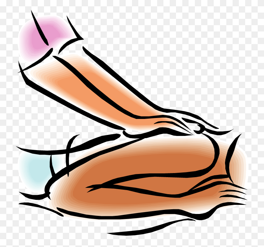 750x725 Hand Massage Clipart - Hands To Self Clipart