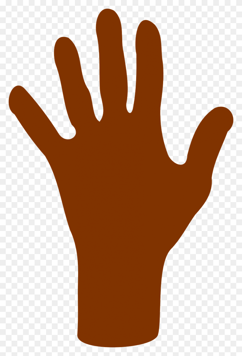 851x1280 Hand Mathematics For Elementary Teachers - Waving Hand Clipart