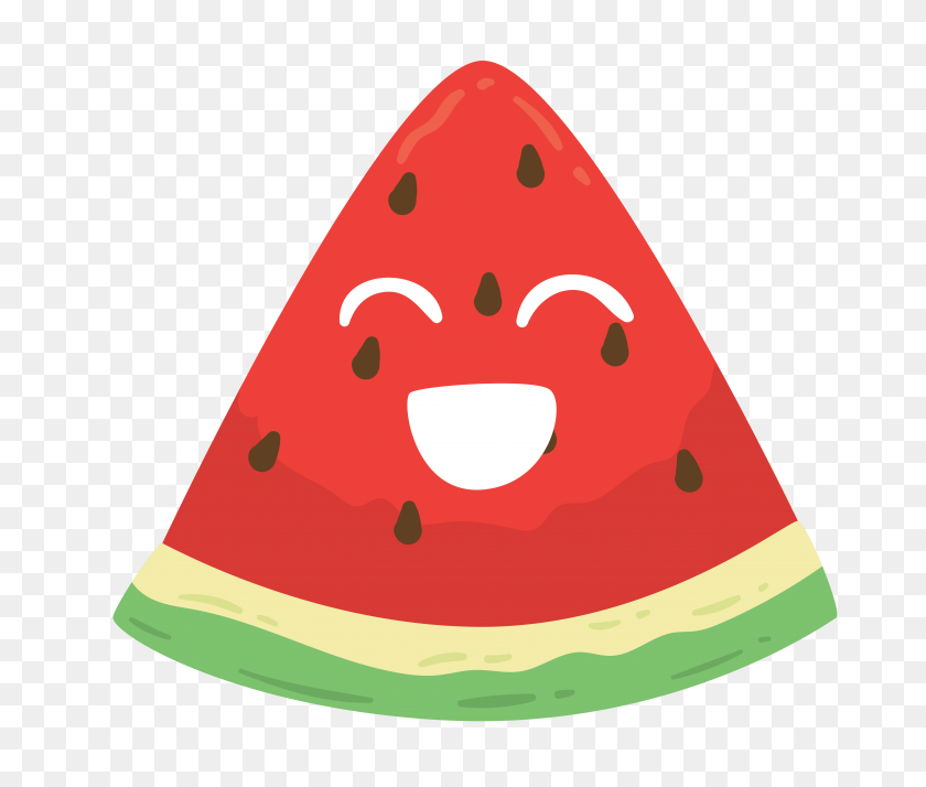 5139x4313 Hand Painted Cartoon Cute Watermelon Decorative Free Png - Melon PNG