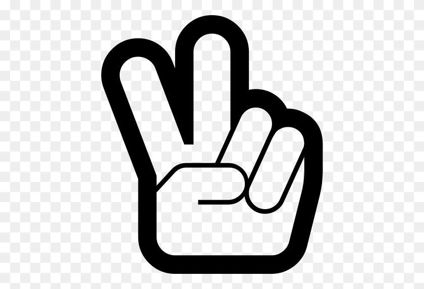 512x512 Hand Peace O, Peace, Protest Icon With Png And Vector Format - Protest Clipart