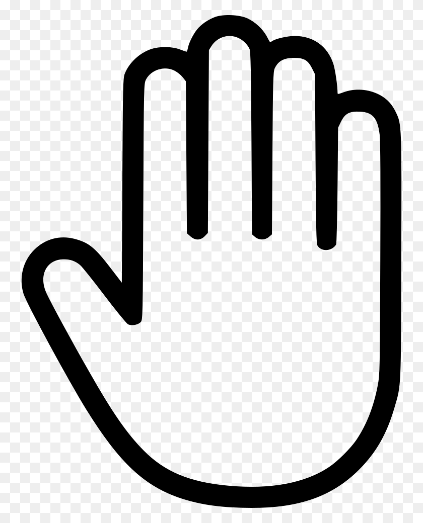 756x980 Hand Png Icon Free Download - Hand Icon PNG