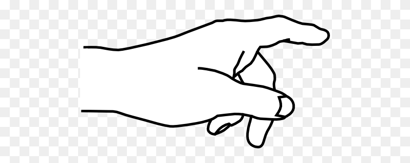 512x274 Hand Pointing Finger Clipart - Hand Pointing PNG