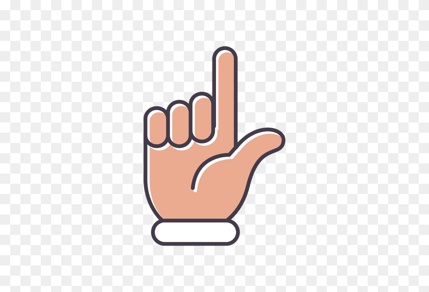 512x512 Hand Pointing Up Icon - Hand Pointing PNG