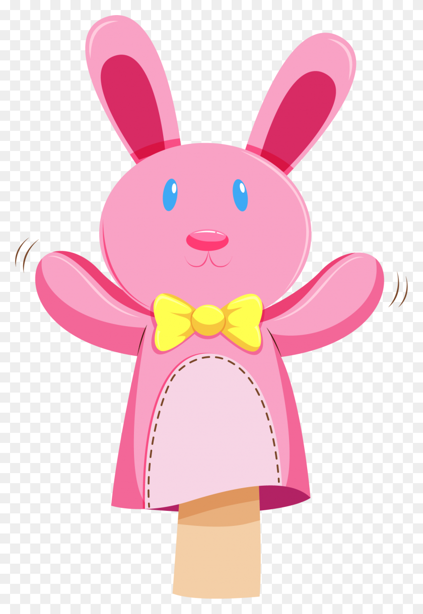 1279x1903 Hand Puppet Royalty Free Stock Photography Clip Art - Free Easter Bunny Clipart