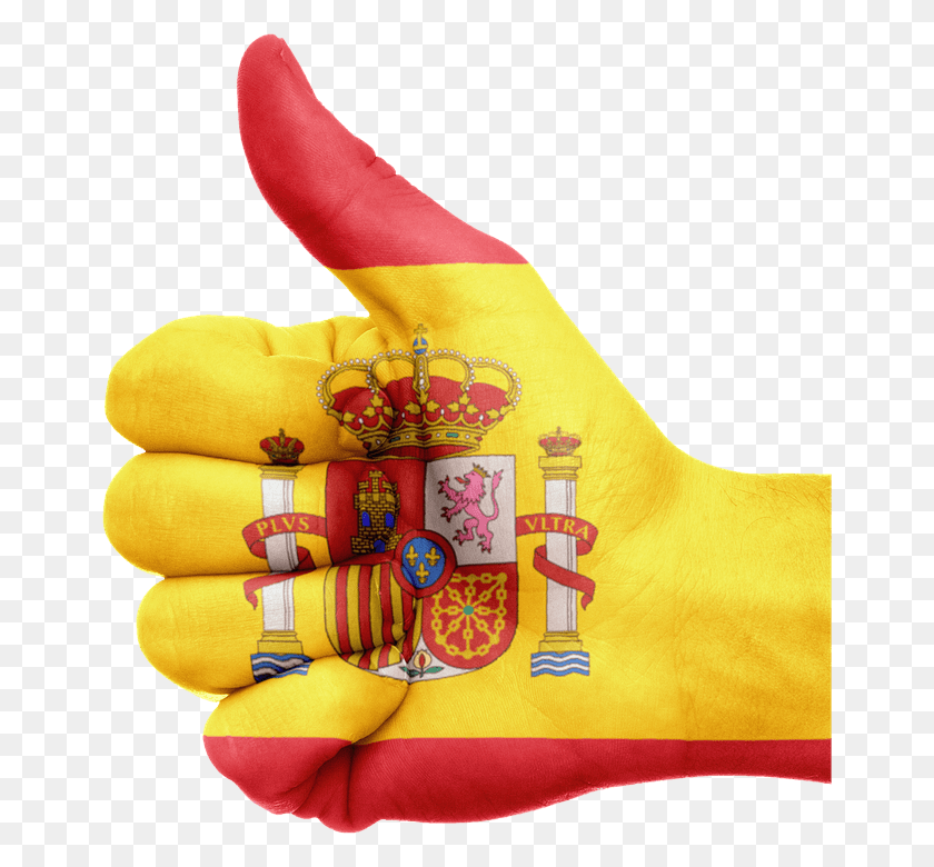 656x720 Hand Spain Flag Transparent Png - Spain Flag PNG