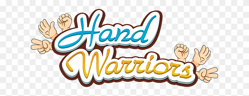 632x264 Hand Warriors - Rock Paper Scissors Clipart