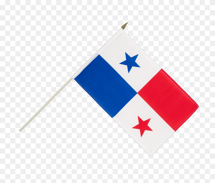 1500x1260 Рука Машет Флагом Панамы - Флаг Панамы Png