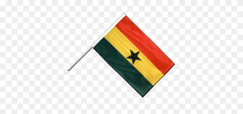 400x336 Рука Машет Флагом Про Гана - Флаг Ганы Png