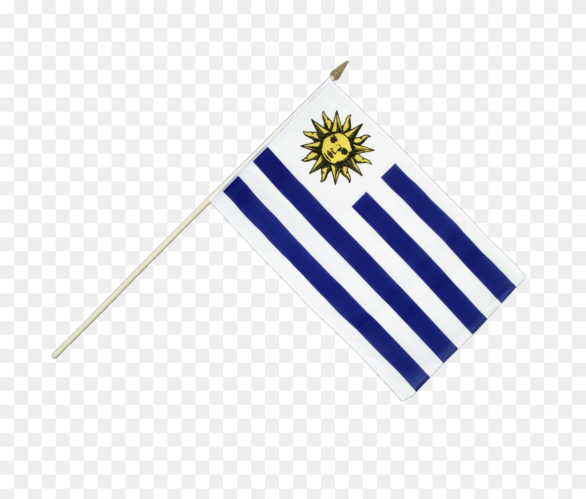 1500x1260 Рука Размахивает Флагом Уругвая - Флаг Уругвая Png