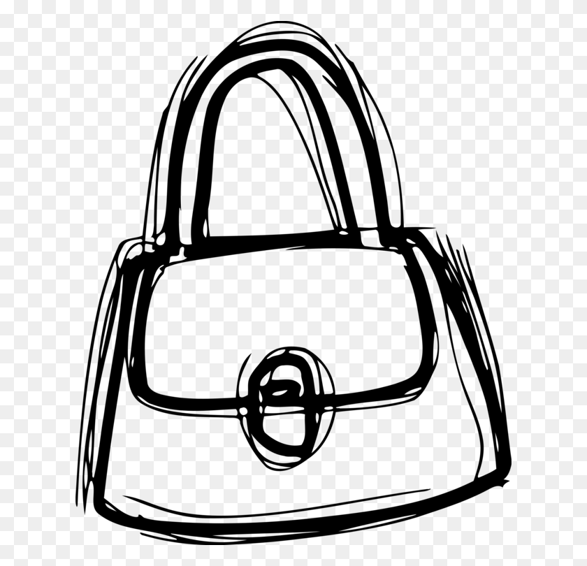 Download Drawing Of Ladies Bag Clipart Handbag Clip Art Bag - Purse ...