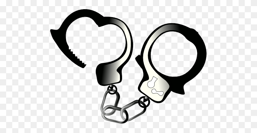 511x376 Handcuffs - Handcuffs Clipart