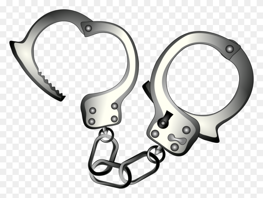 1019x750 Handcuffs Computer Icons Police Officer Document - Arrest Clipart
