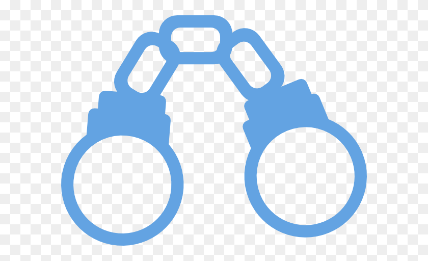 600x452 Handcuffs Light Blue Cartoon Closed Clip Art - Closed Clipart