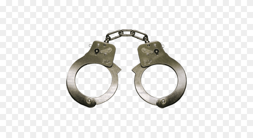 400x400 Handcuffs Open Clipart Transparent Png - Handcuffs PNG