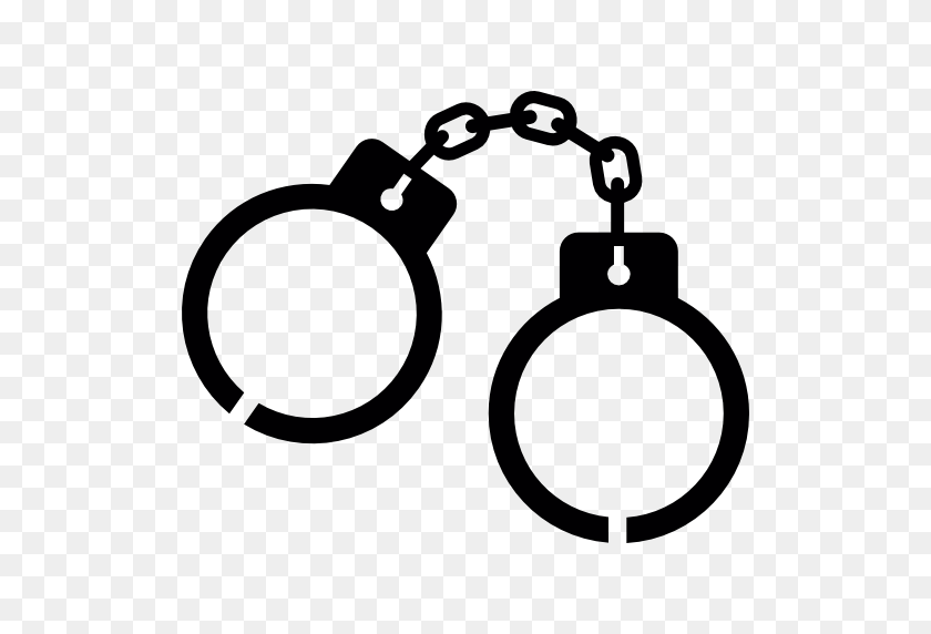 512x512 Handcuffs Png Clipart - Handcuffs PNG